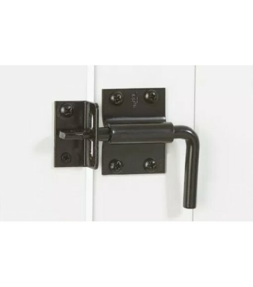 National Hardware, Black Slide Bolt Gate Latch Wilco Farm Stores