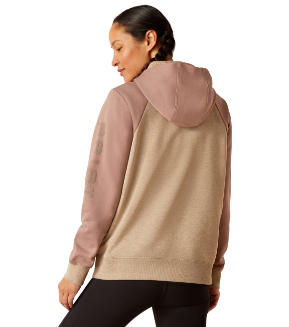 Arat Lades R.E.A.L Ombre Sheld Oatmeal Heather Hoode 10046449 - S