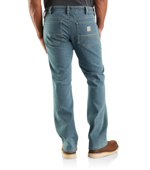 Carhartt, Men's Fender Rugged Flex Slim Fit Low Rise 5-Pocket Bootcut ...