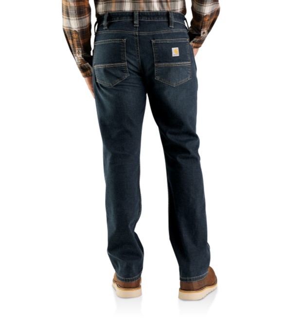 Carhartt, Men's Barrel Rugged Flex Slim Fit Low Rise 5-Pocket Bootcut ...