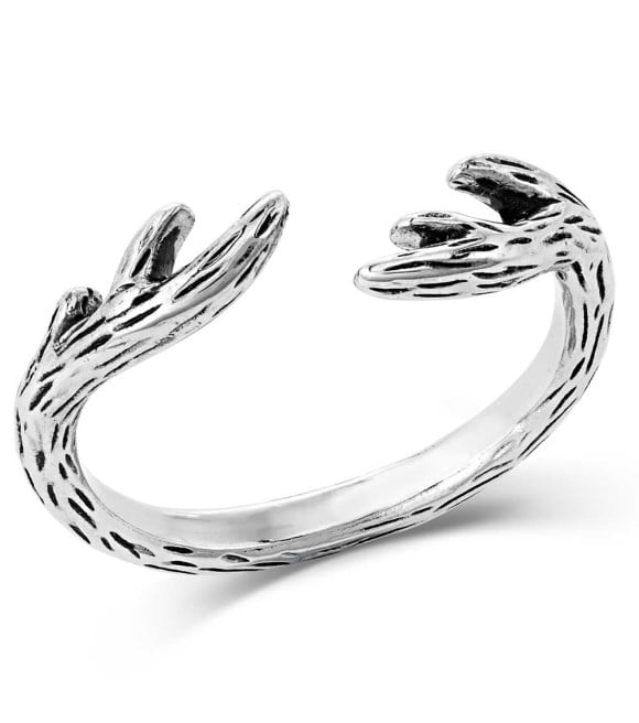 Montana Silversmiths, Embrace the Wild Antler Ring, KTRG5654 - Wilco ...