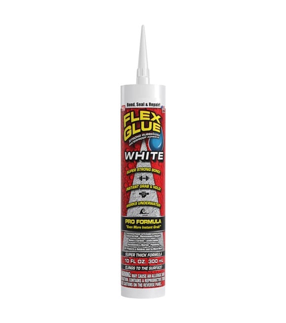 Flex Seal, White Flex Glue Caulk Gun Cartridge, 10 oz - Wilco Farm Stores