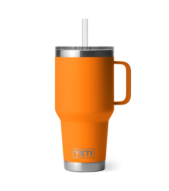 YETI, King Crab Orange Rambler Straw Mug, 35 oz - Wilco Farm Stores