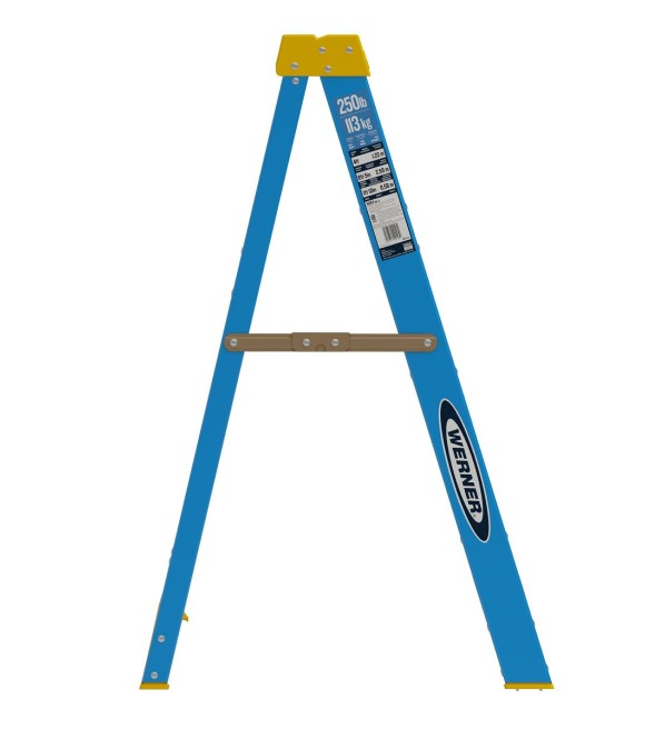 Werner, 6' Type I Fiberglass Step Ladder, 6006 - Wilco Farm Stores