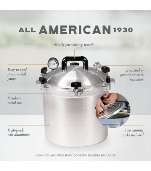 Canning Qt 941 Pressure Canner All American All American 941 41