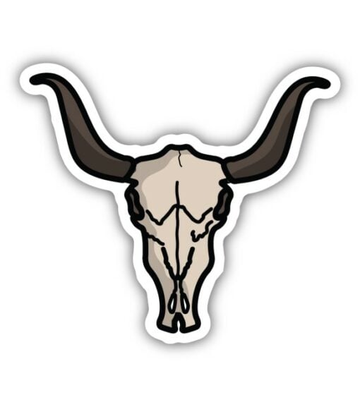 Stickers Northwest, Cow Skull Sticker - Wilco Farm Stores