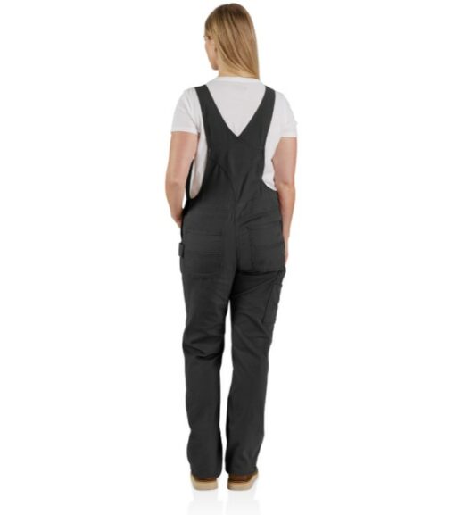 Carhartt, Ladies' Black Rugged Flex Loose… Overalls | Wilco