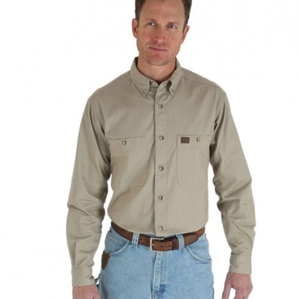 Wrangler, Men's Riggs Twill Long-Sleeve Shirt, 3W501