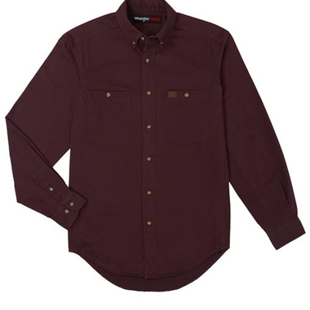 Wrangler, Men's Riggs Twill Long-Sleeve Shirt, 3W501