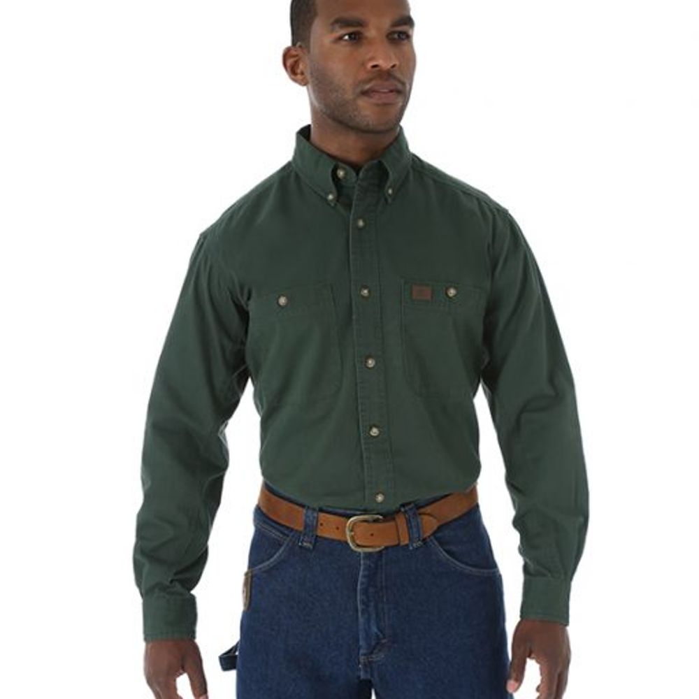 Wrangler, Men's Riggs Twill Long-Sleeve Shirt, 3W501