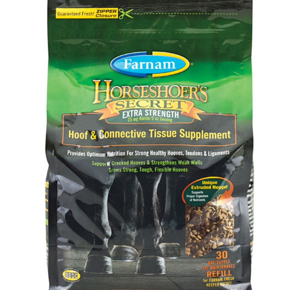 Horseshoer's Secret Extra Strength Hoof and Connective Tissue Supplement, 3.75 lb.