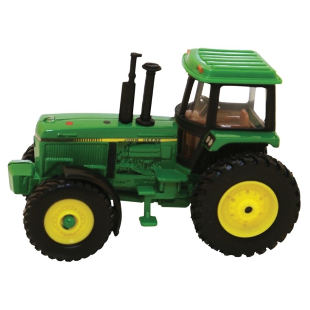 John Deere, Collect N Play 46574 Toy Tractor with Cab, 3 years and Up, Metal, Green