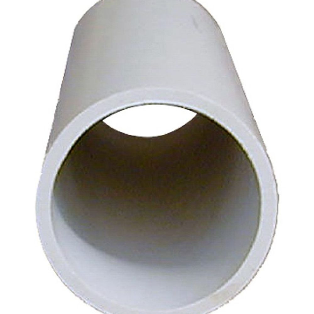 1.25" x 10' Plain End PVC Schedule 40 Pressure Pipe