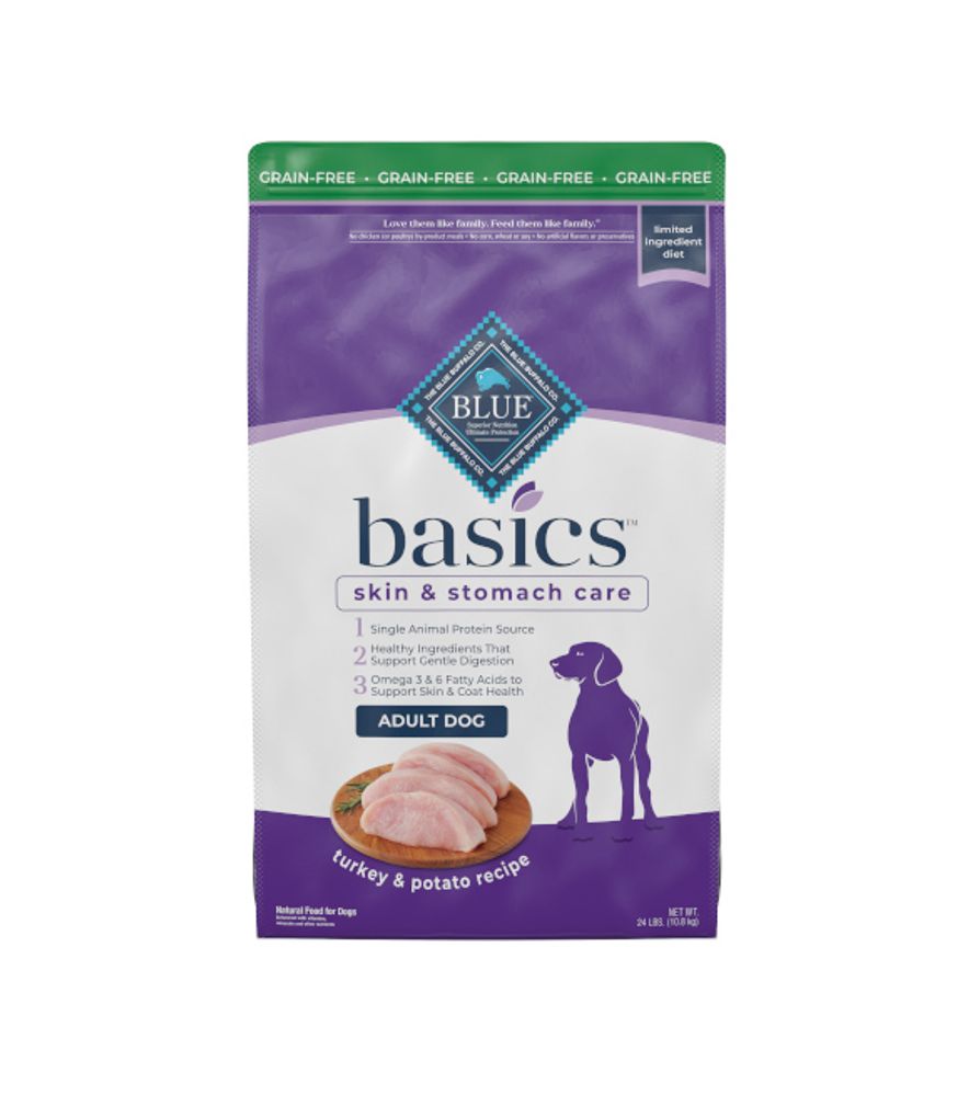 Blue Buffalo Basics Grain-Free Turkey Potato Dog Food