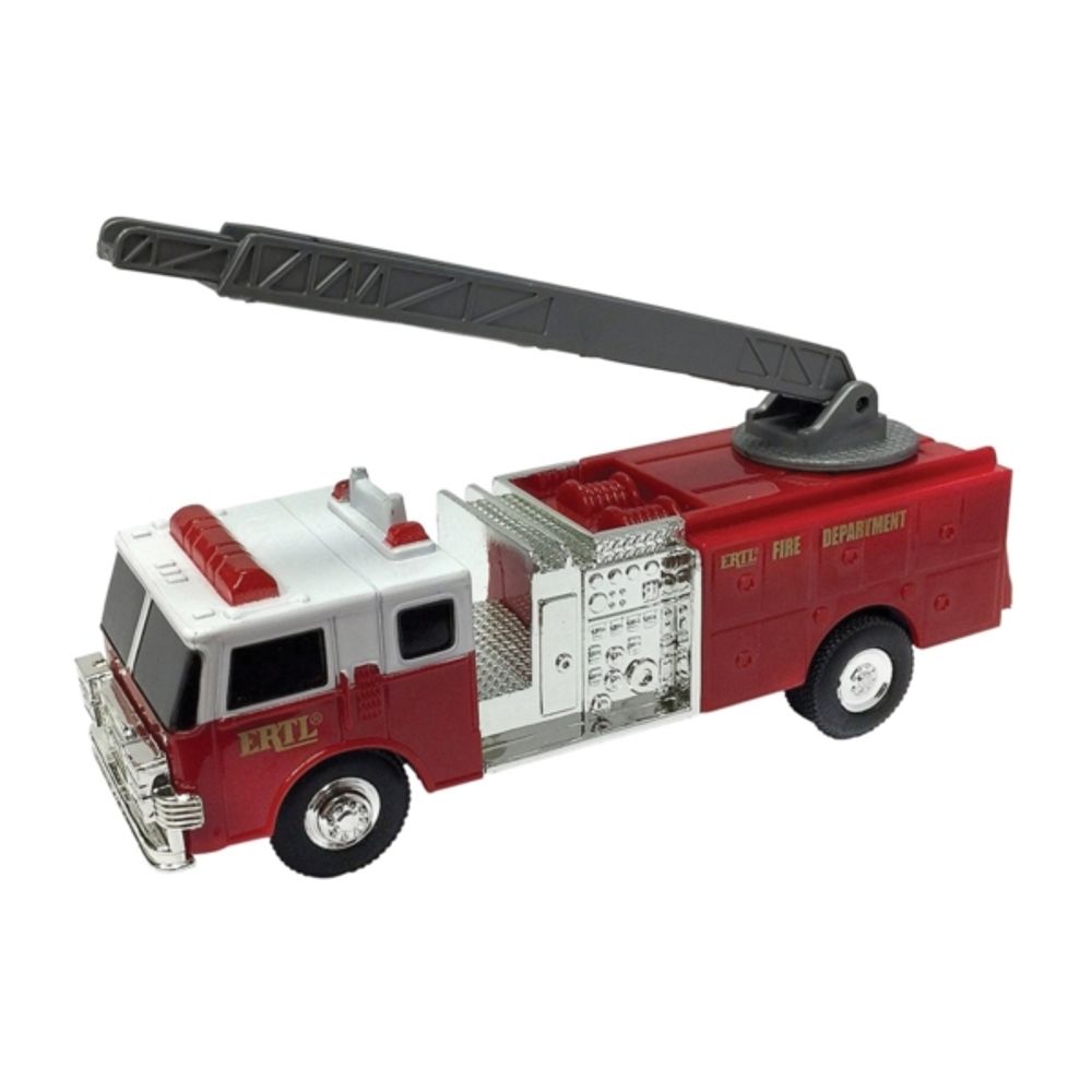 ERTL 46731 Toy Fire Truck, 3 years and Up, Plastic, Red