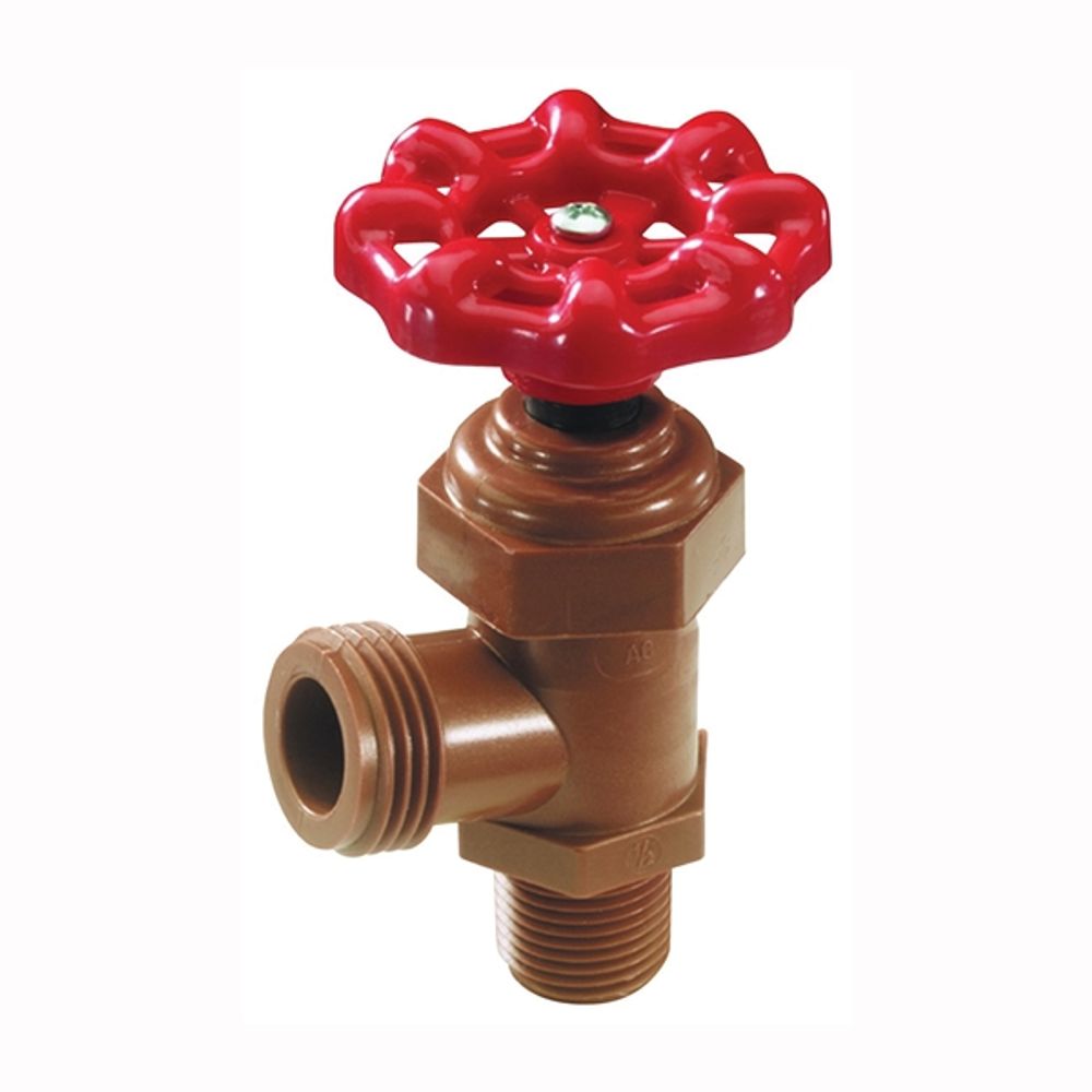 NDS BDM-0750-T Boiler Drain Valve, 3/4 in MIP, Acetal