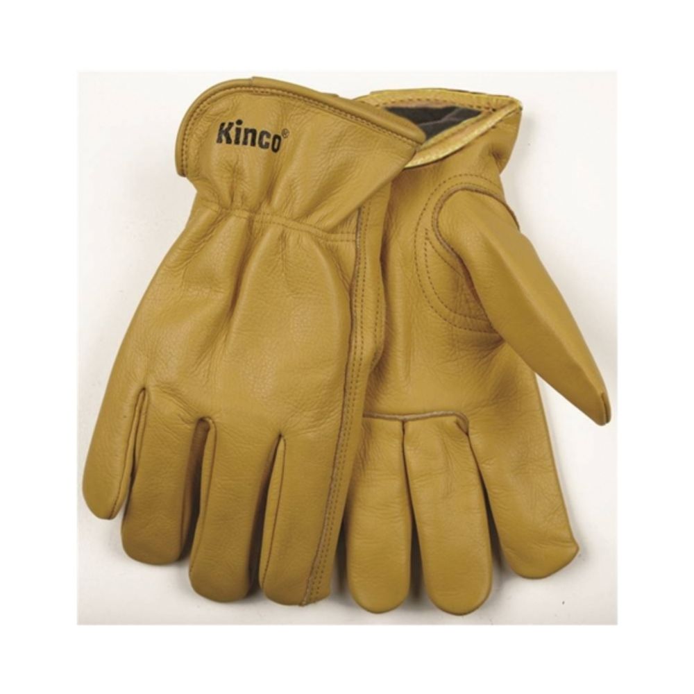 Kinco Driver Gloves, M, Cowhide Lining, Cowhide Leather, 98RL