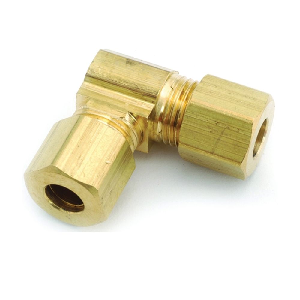 Anderson Metals 750065-04 Tube Union Elbow, 1/4 in, 1/4 in, 90 deg, 300 psi