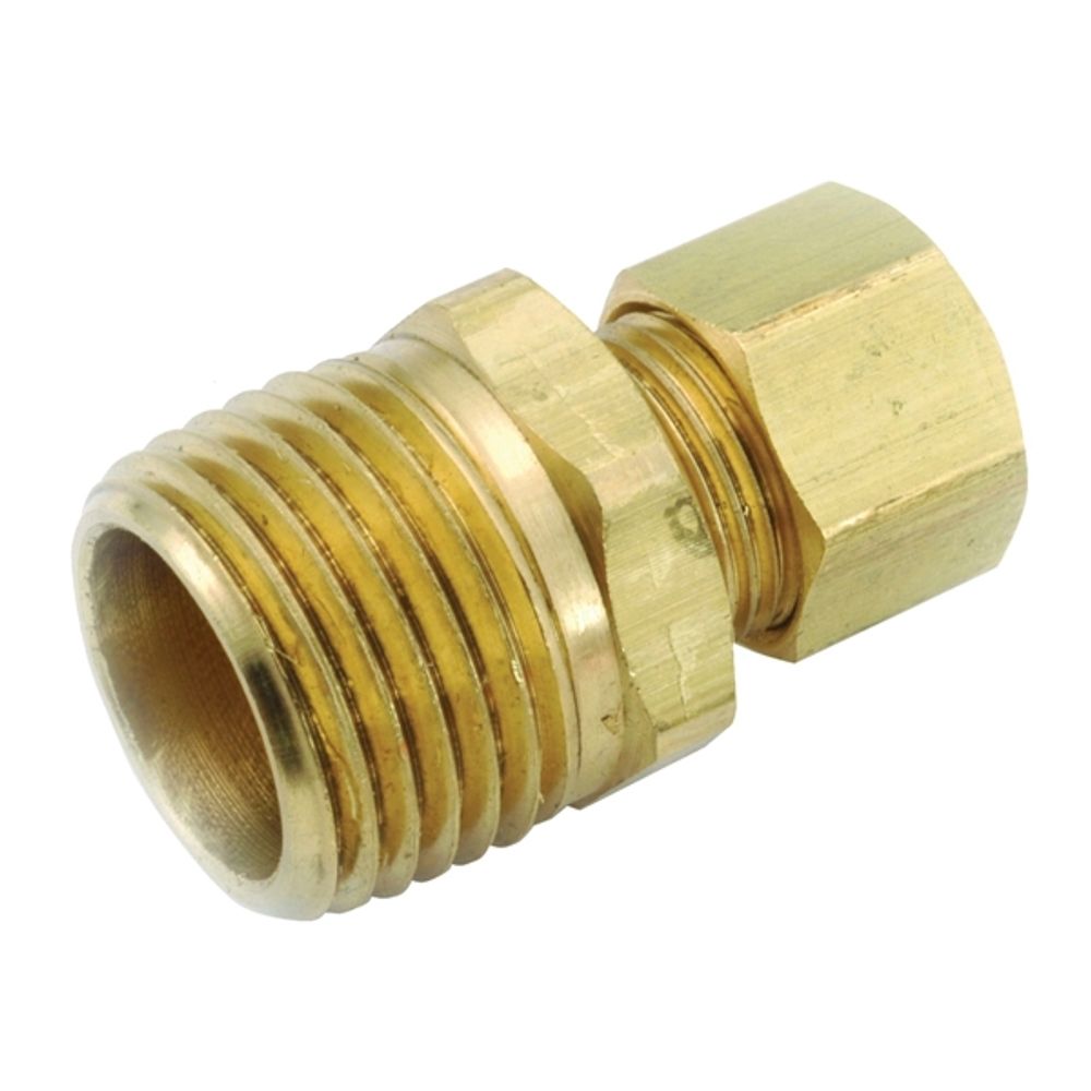 Anderson Metals 750068-0502 Connector, 5/16 in Compression, 1/8 in MPT
