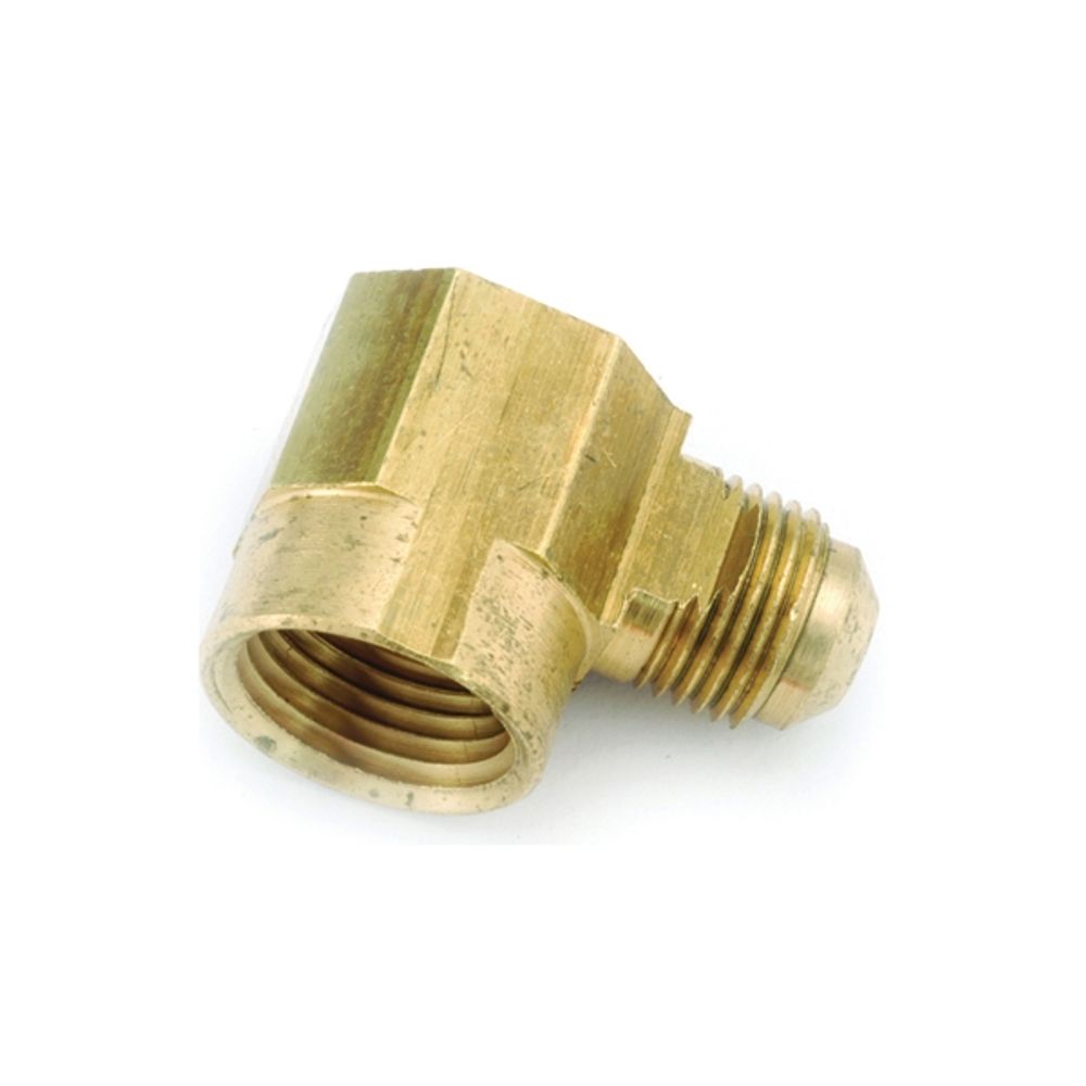 Anderson Metals 754050-0806 Tube Elbow, 1/2 in, 3/8 in, 90 deg