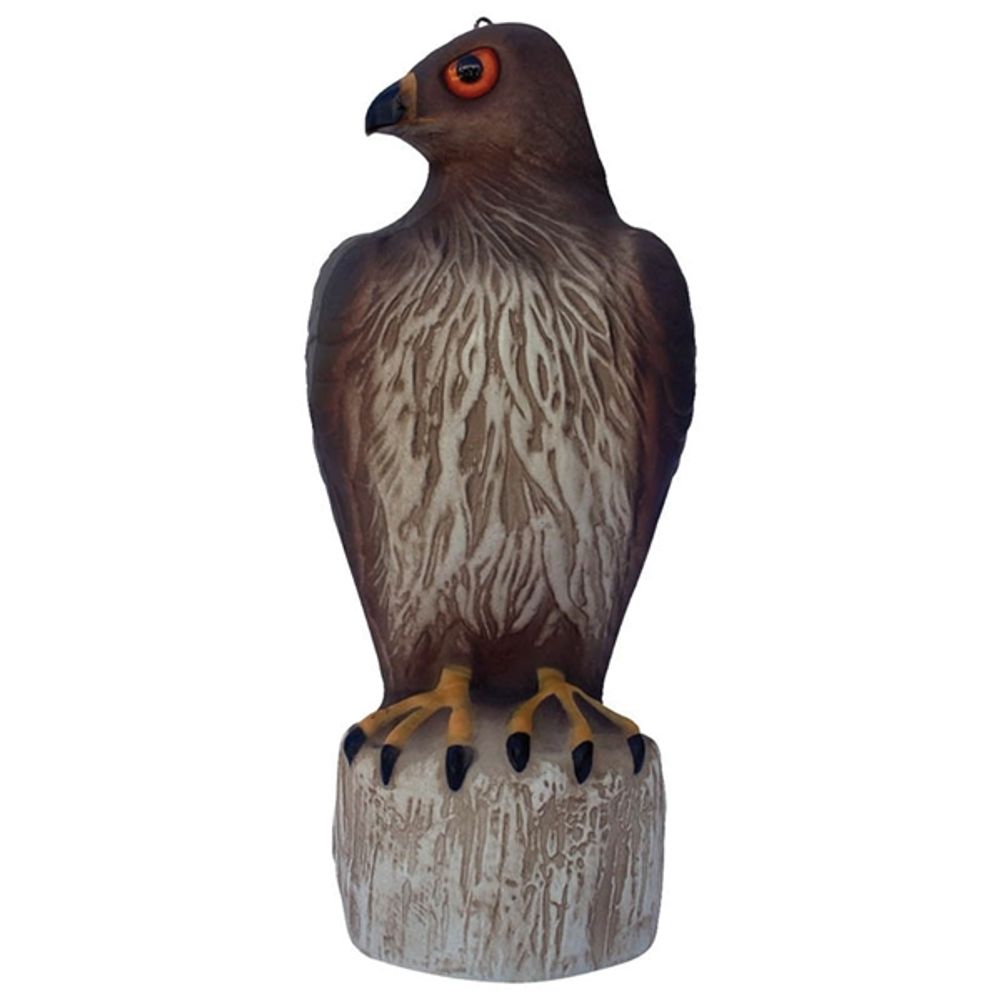 BIRD-B-GONE MMRTH1 Hawk Decoy, Bird Animal, 0.63 sq-ft Coverage Area