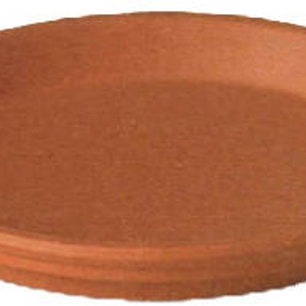 Deroma, Natural Terracotta Clay Saucer