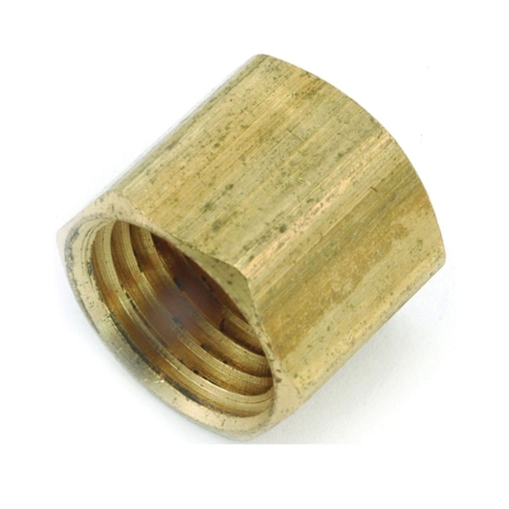 Anderson Metals 756108-02 Pipe Cap, 1/8 in FIP