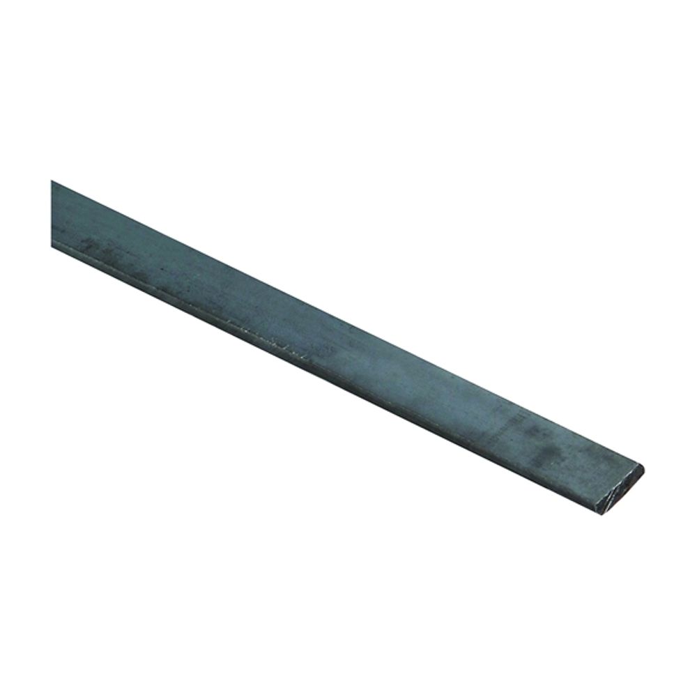 Stanley Hardware 4062BC Series 215517 Solid Flat, 48 in L, 1/2 in W, Steel, Mill