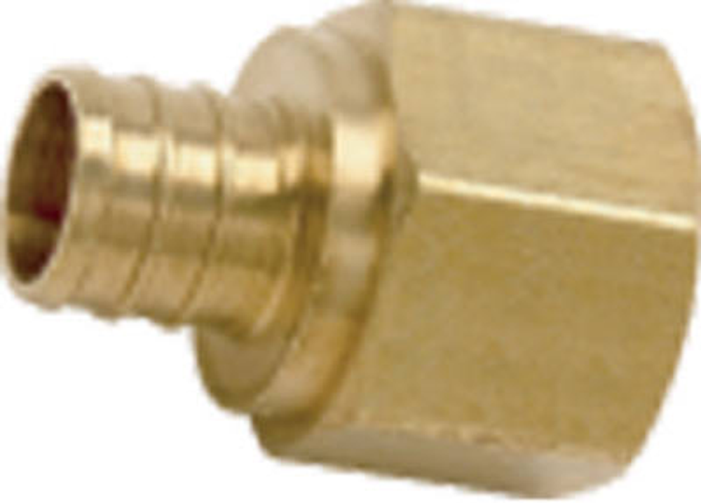 SharkBite UC072LFA Hose to Pipe Adapter, 1/2 in PEX Barb, 1/2 in FNPT
