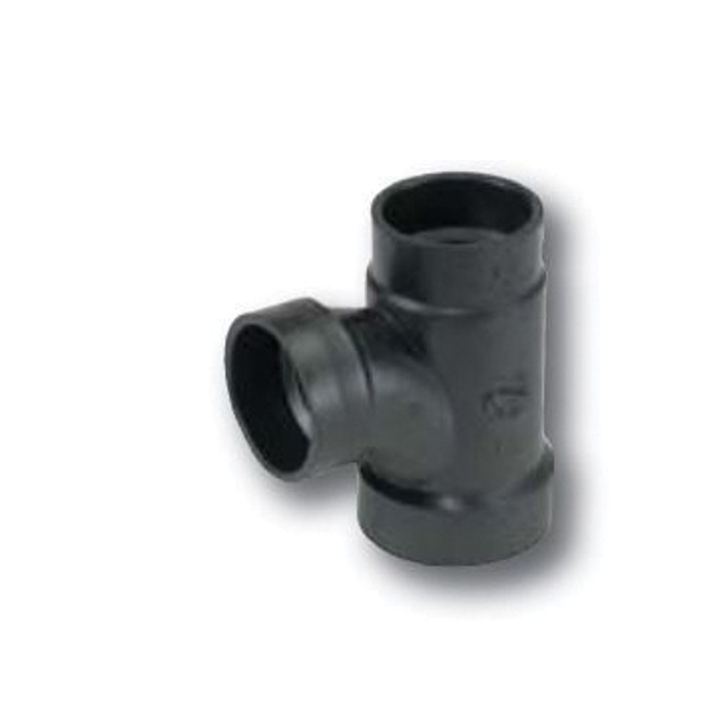 Lincoln 372151 Sanitary Tee, 1-1/2 in Run, Hub Run Connection, 1-1/2 in Branch, Hub Branch Connection