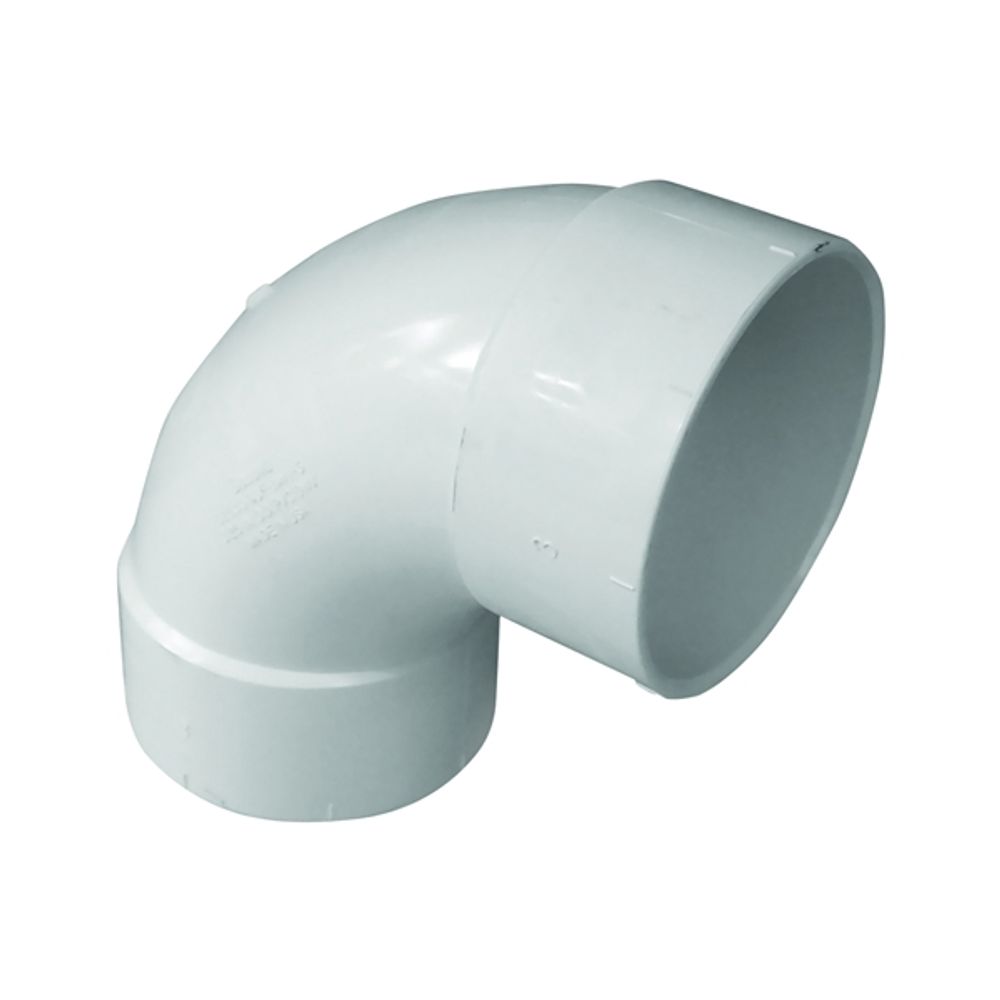 GENOVA 400 Series 42830 Pipe Elbow, 3 in Hub, 90 deg