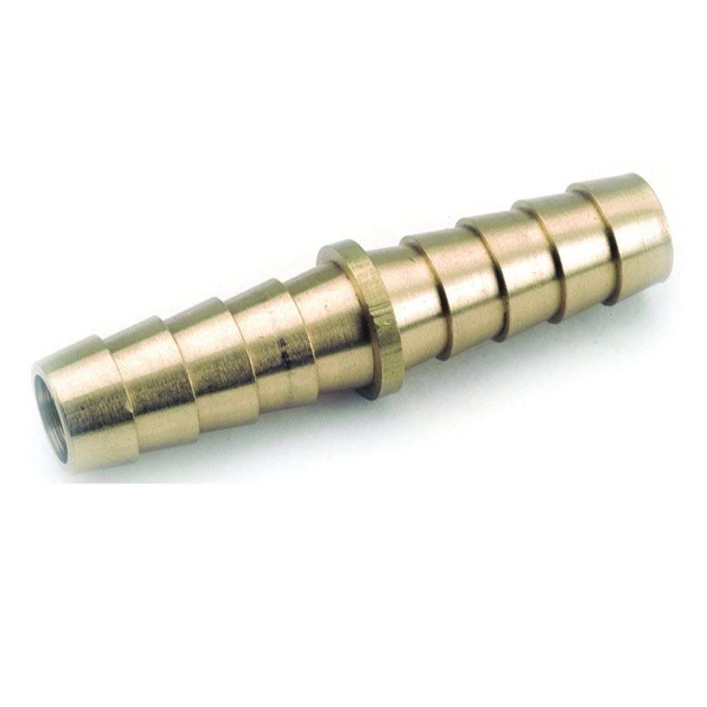 Anderson Metals 757014-08 Splicer, 1/2 in Barb, Brass