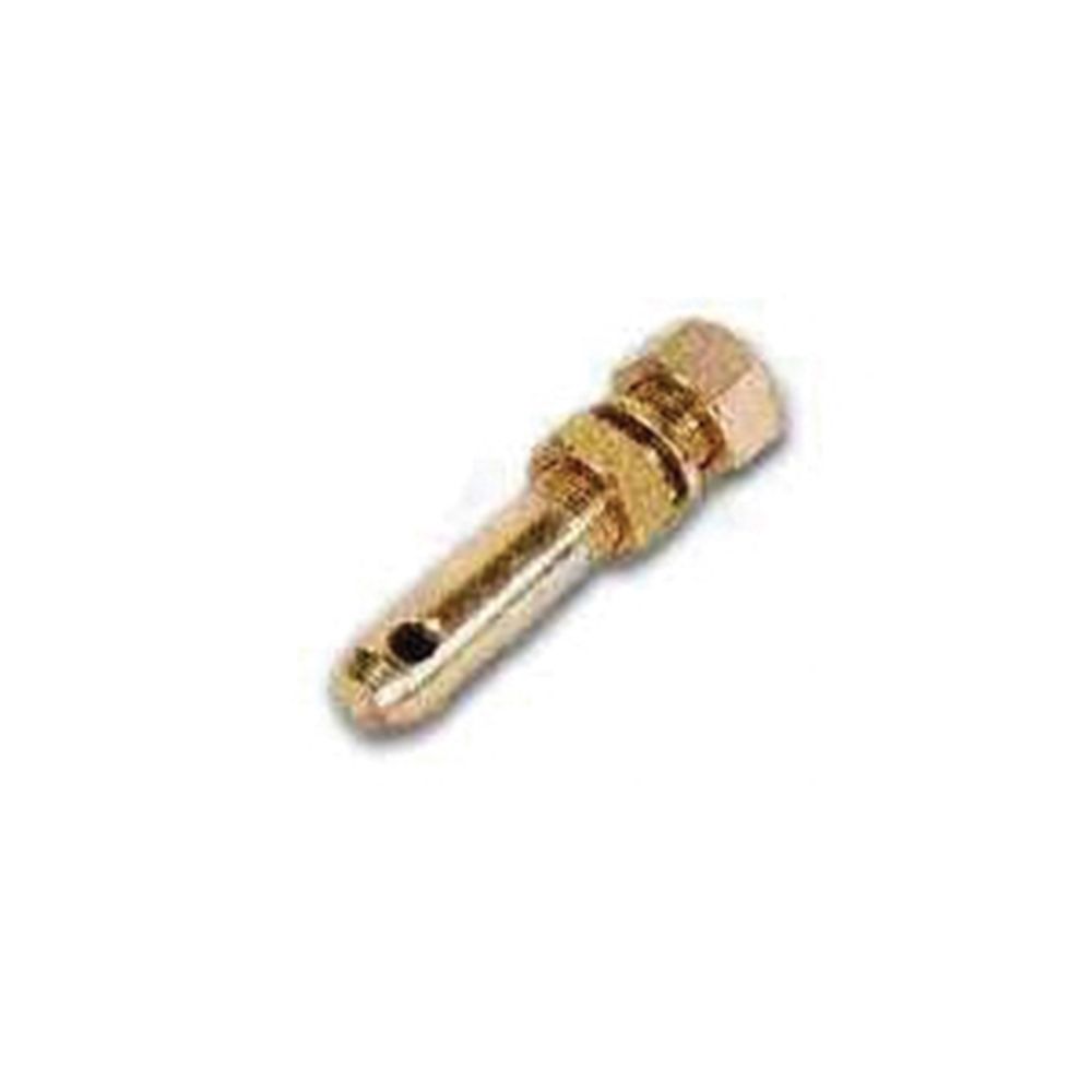 SPEECO S07020200 Draw Pin, 7/8 in Dia Pin, 5 in OAL, Yellow Zinc Dichromate