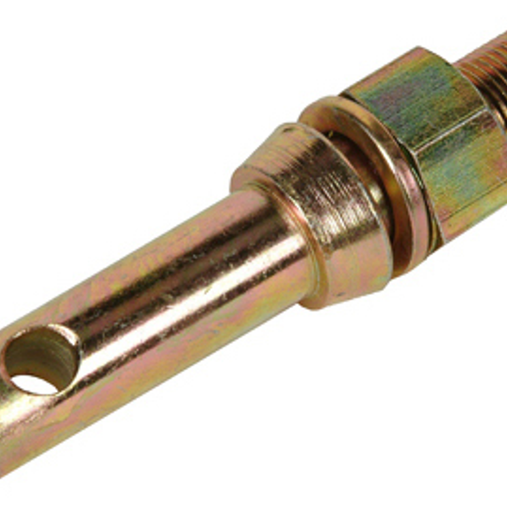 SPEECO S07020800 Draw Pin, 7/8 in Dia Pin, 5-1/2 in OAL, Yellow Zinc Dichromate