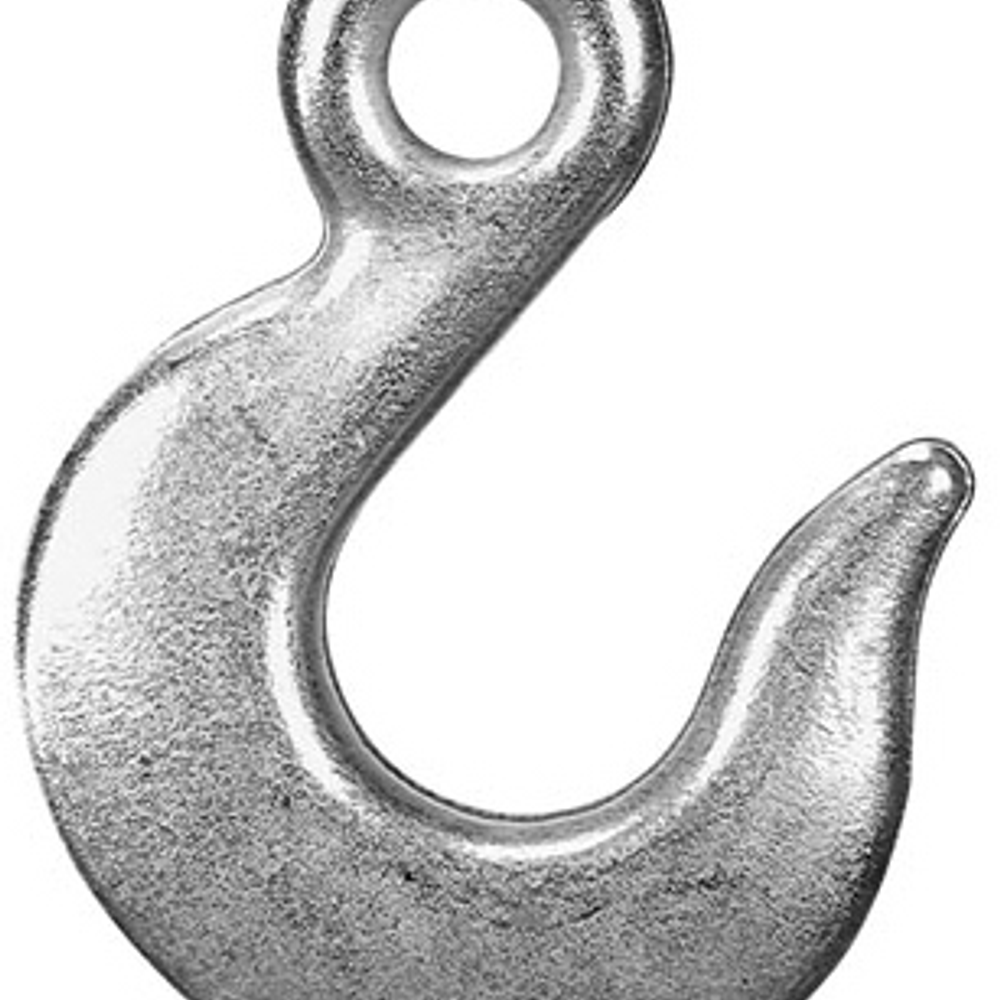 Campbell T9101824/75591 Eye Slip Hook, 9200 lb Working Load Limit, 1/2 in, Steel, Zinc