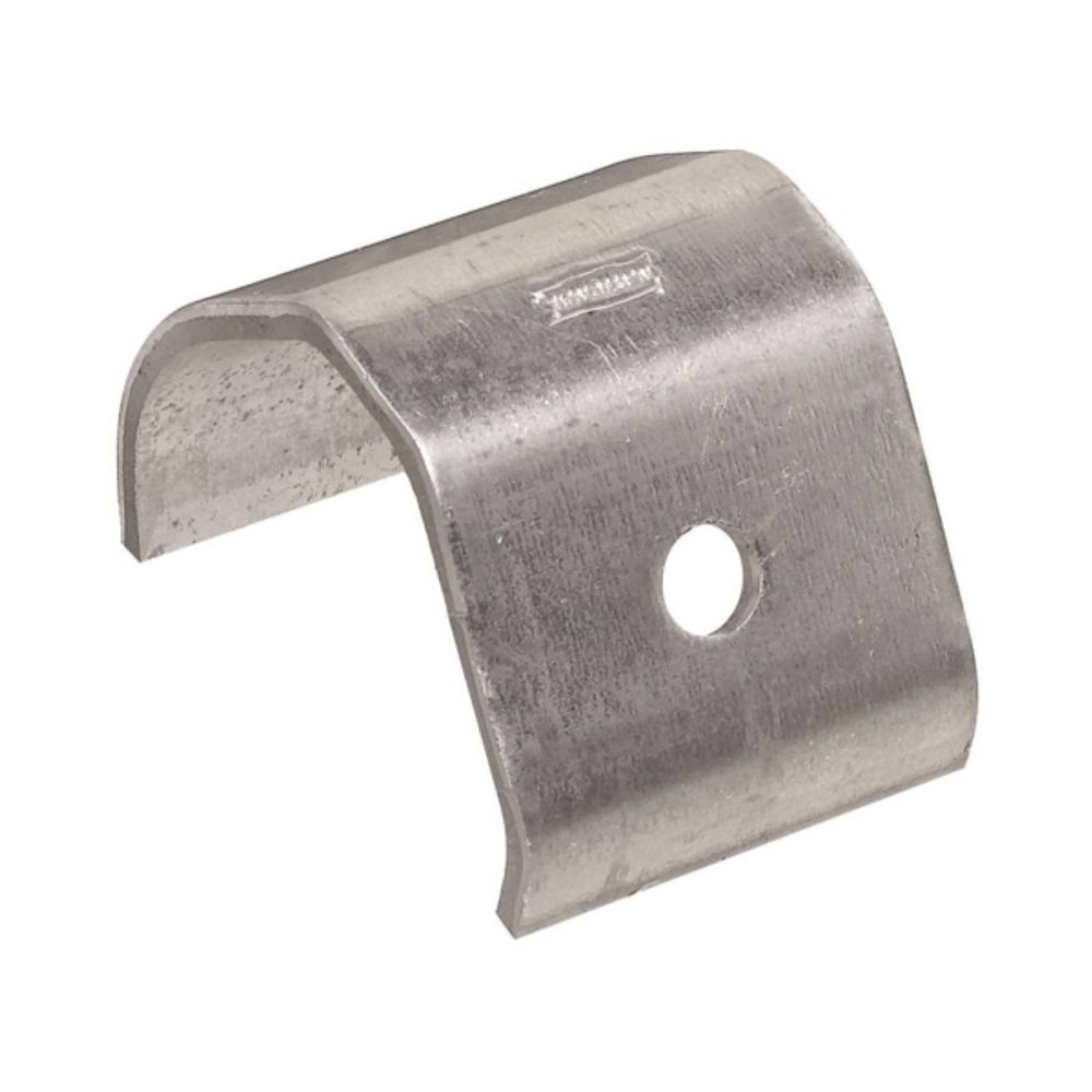 National Hardware N193-847 Round Rail Splice Collar, Steel, Galvanized