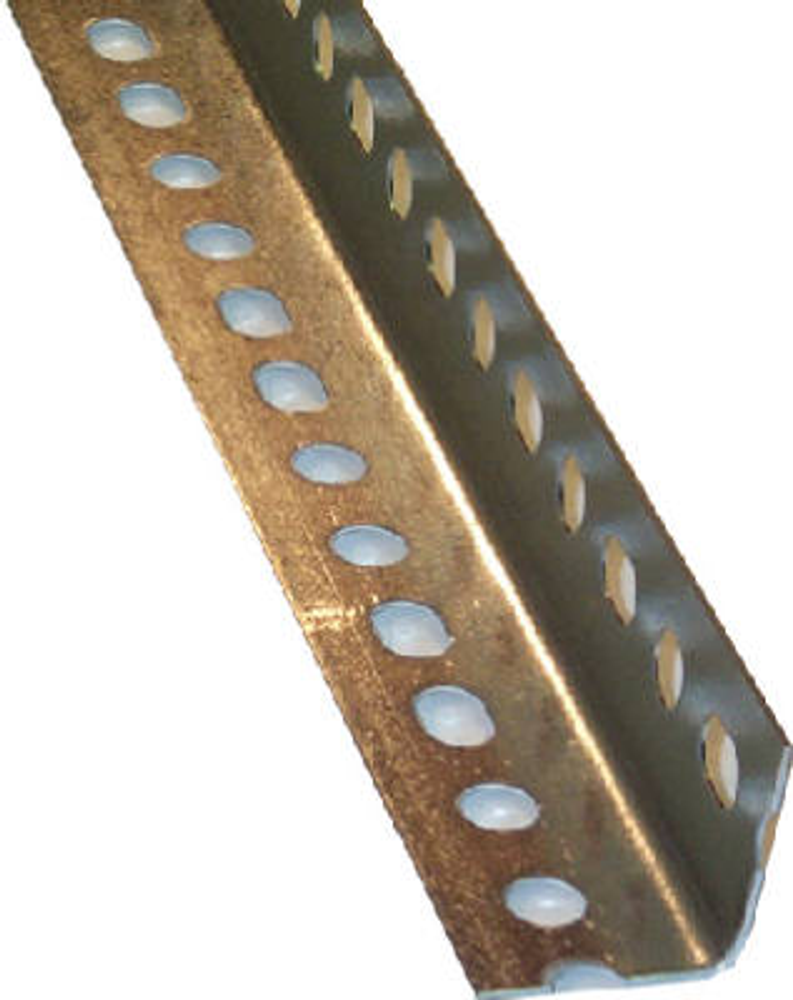 Stanley Hardware 4020BC Series 180075 Slotted Angle, 36 in L, Galvanized Steel