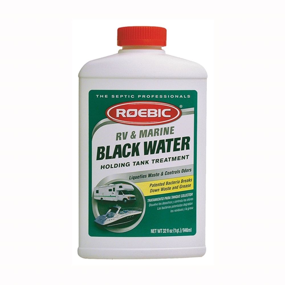 ROEBIC RV-Q RV and Marine Black Water Treatment, 1 qt Bottle
