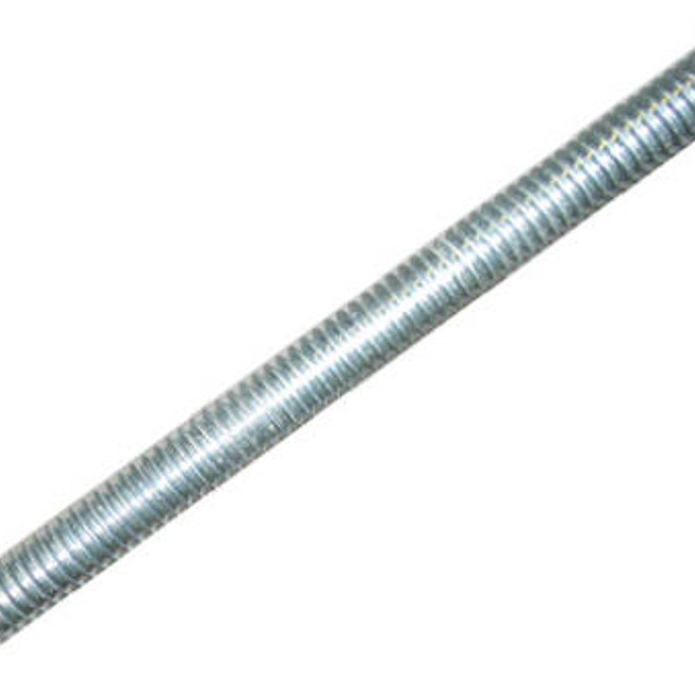 Stanley Hardware 179440 Threaded Rod, 7/16-14 Thread, UNC, Steel