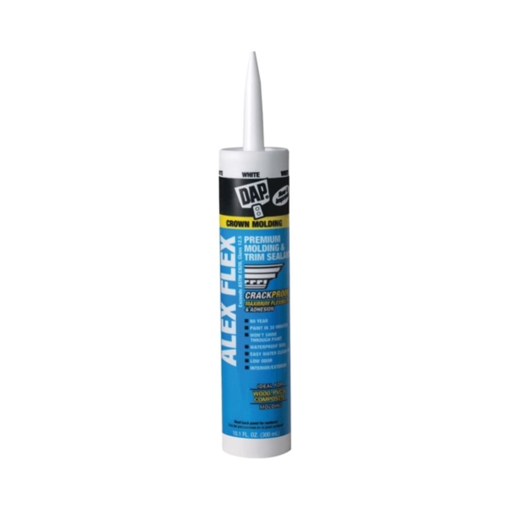DAP 18542 Molding and Trim Sealant, Off-White, 10.1 fl-oz Cartridge
