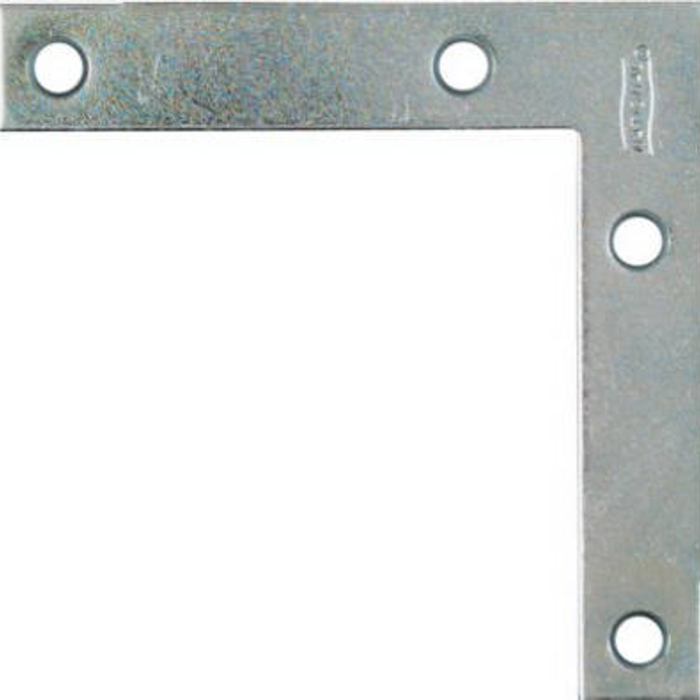 National Hardware V117 Series N114-025 Corner Brace, 0.07 in, Steel, Zinc