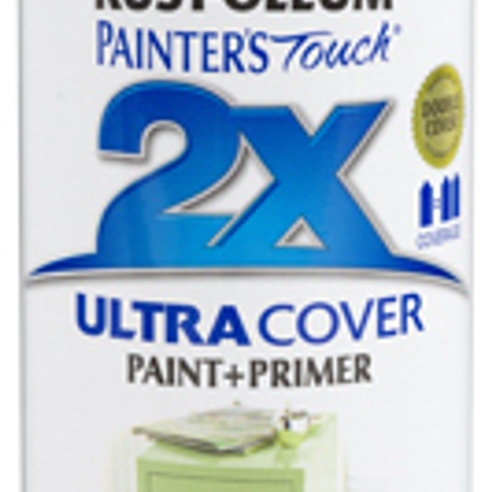 RUST-OLEUM PAINTER'S Touch 249077 General-Purpose Satin Spray Paint, Satin, Green Apple, 12 oz Aerosol Can