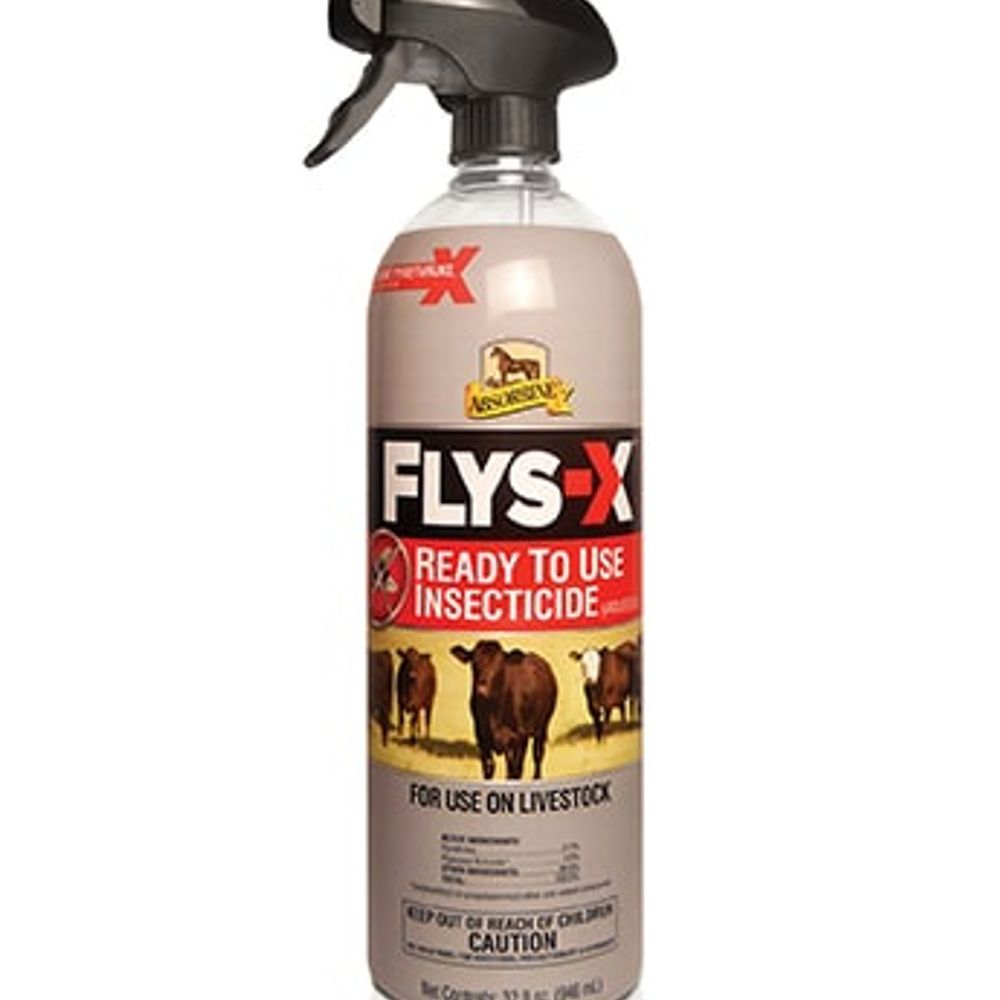 Flys-X for Livestock Fly Spray, 1 qt.