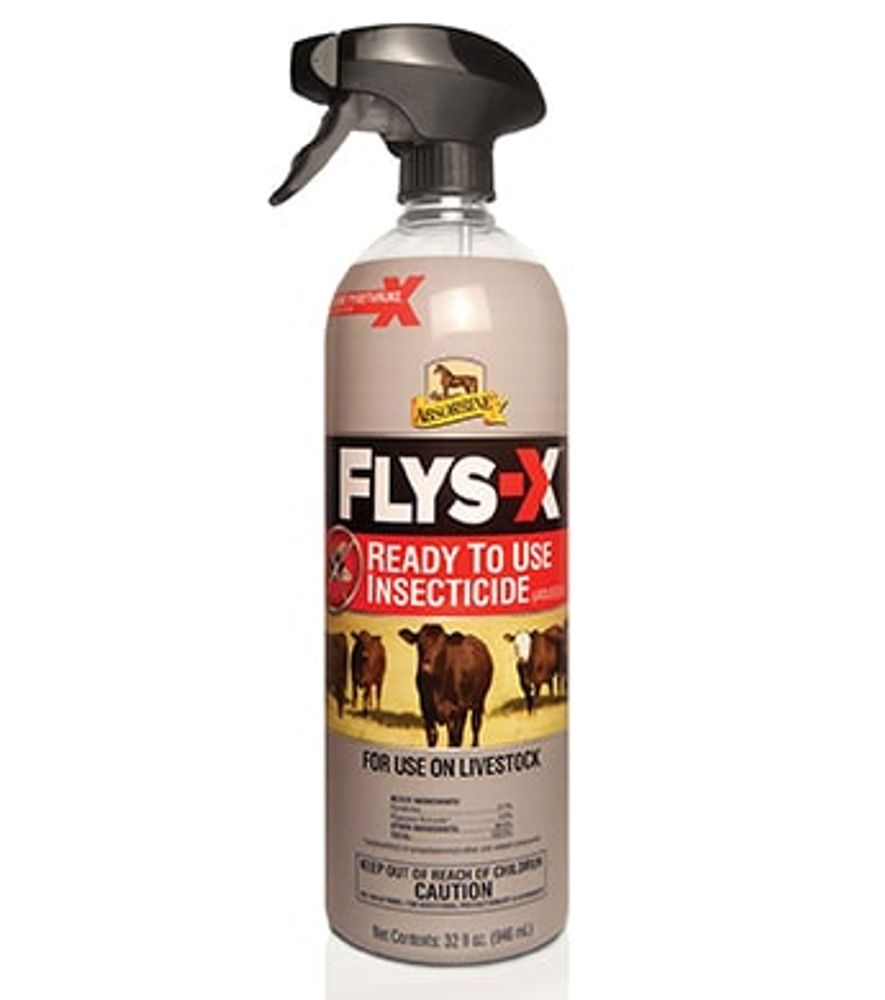 Flys-X for Livestock Fly Spray, 1 qt.