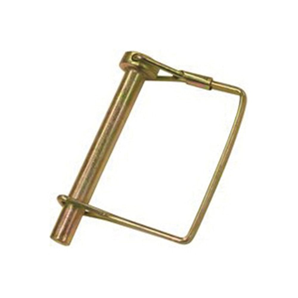 SPEECO S070939YBU PTO Locking Pin, 5/16 in Dia Pin, 2-1/4 in OAL, Yellow Zinc Dichromate