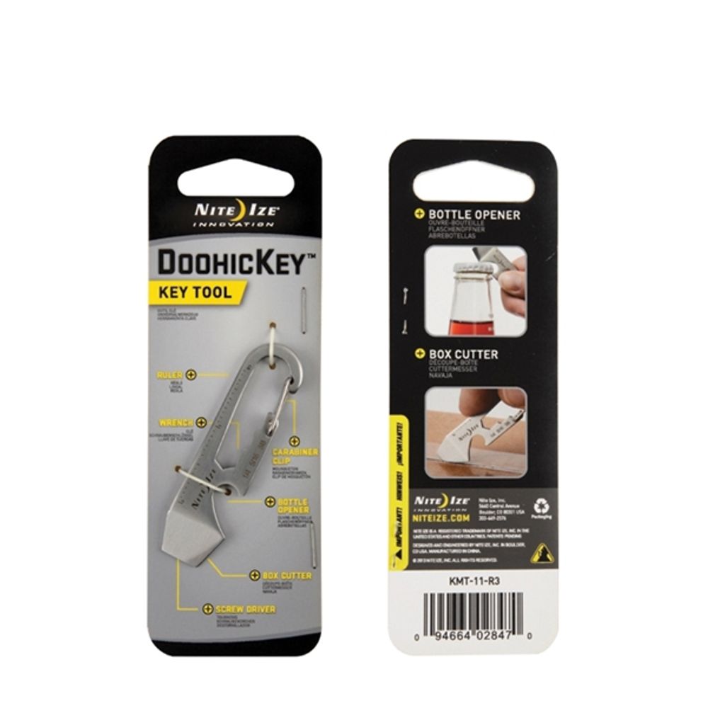 Nite Ize KMT-11-R3 Key Tool, 2.6 in Ring