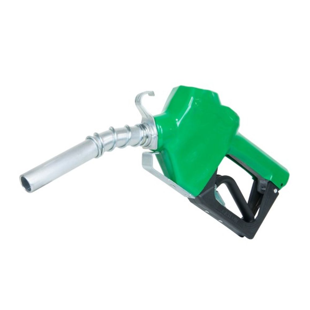 FILL-RITE, 3/4" Auto Nozzle with Hook, Aluminum