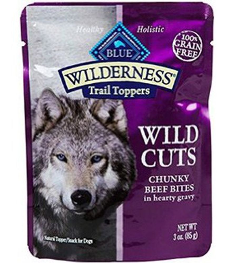 Blue Buffalo, Wilderness Toppers Beef, 3 oz