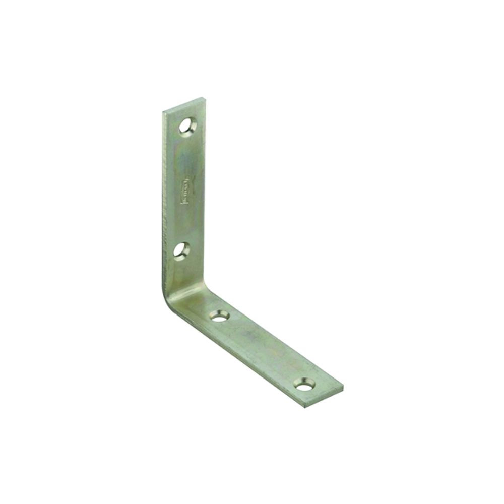 National Hardware 115BC Series N220-145 Corner Brace, 0.12 in, Steel, Zinc