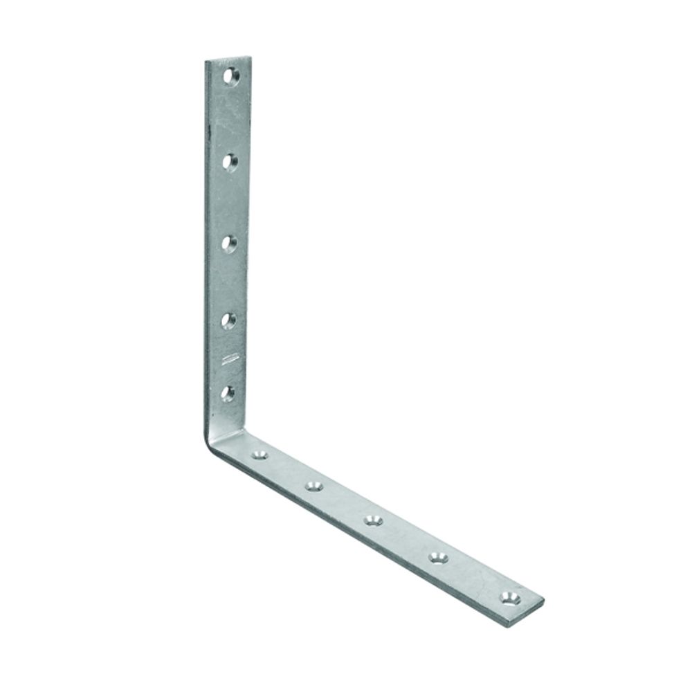 National Hardware 115BC Series N220-186 Corner Brace, 1/4 in, Steel, Zinc